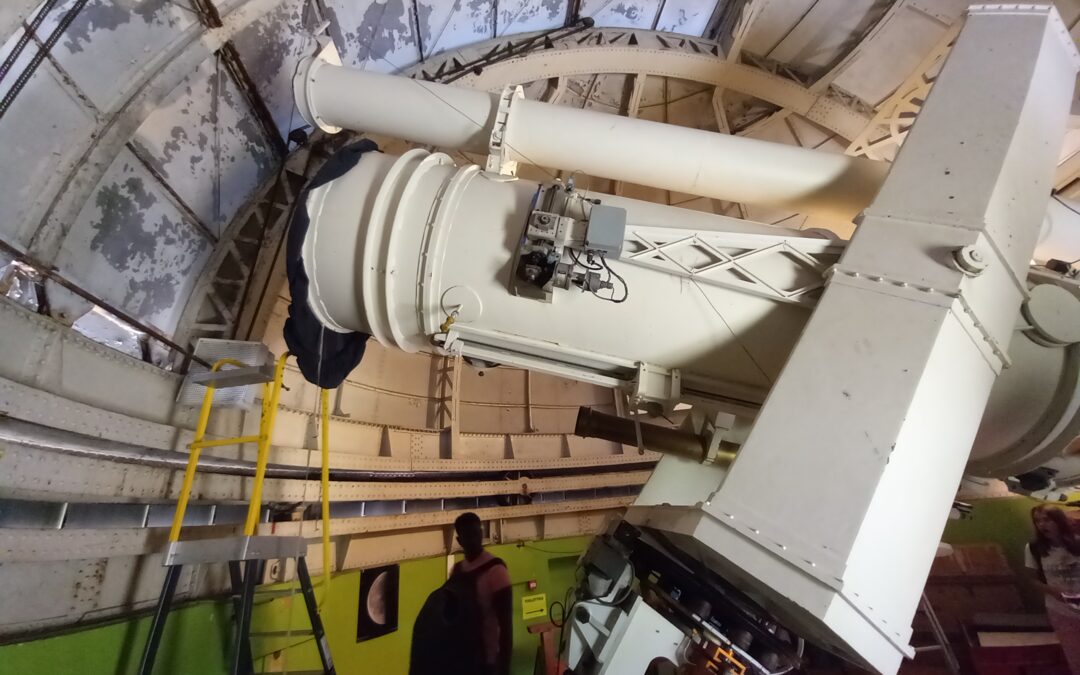 Visite de l’observatoire de Meudon par les astronomes du collège Alfred Jarry.